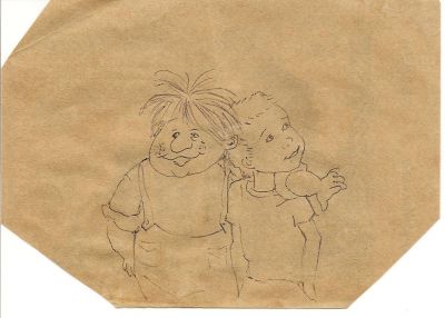 Karlsson z Dachu i Braciszek.